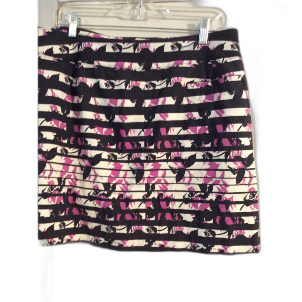 Lady Hagen Golf Skirt Skort Purple Black Floral Size 14
